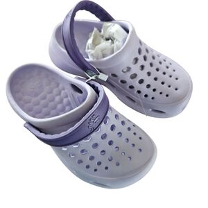 Joybees Size 10 / 11 New‎ Girl's Purple Clogs Water Shoes